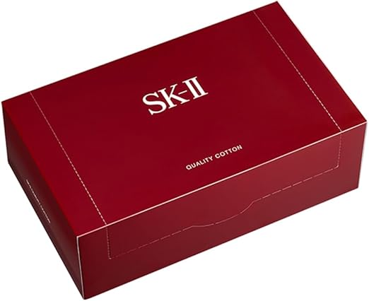 SK-II Official Store | Quality Cotton 100 Sheets | 100% Natural Cotton | Face Pack Makeup Remover Wipe Lotion | Makeup Beauty Cosmetics Skin Care Gift