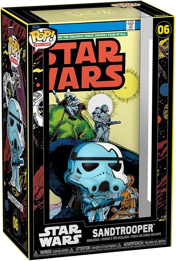Star Wars Sandtrooper Figure Funko POP! Comic Cover Sandtrooper 1977 StarWars Funko