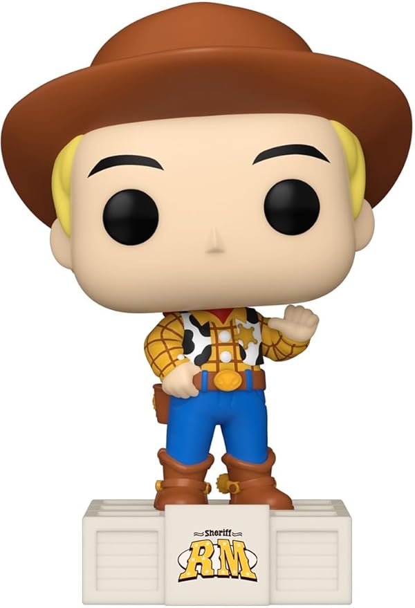 Toy Story Woody BTS Tiny TAN RM Figure Funko POP! Toy Story x Tiny TAN RM AS WOODY Funko