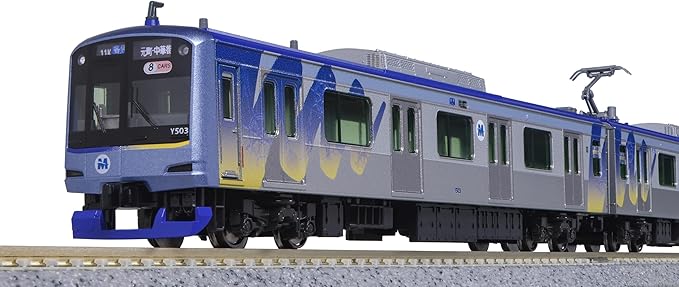 KATO N Gauge Yokohama High Speed Rail Y500 Series Antenna Extension 8 Car Set 10-1996 Railway Model Train