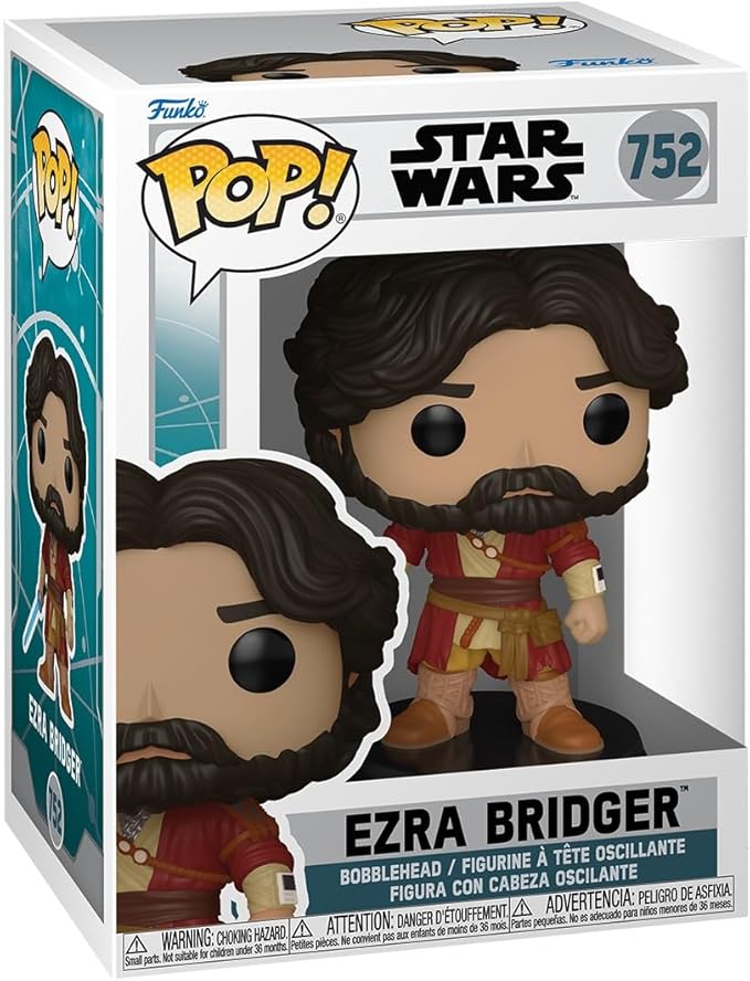 Funko Pop! Star Wars Ezra Bridger Ahsoka #752 Vinyl Figure New