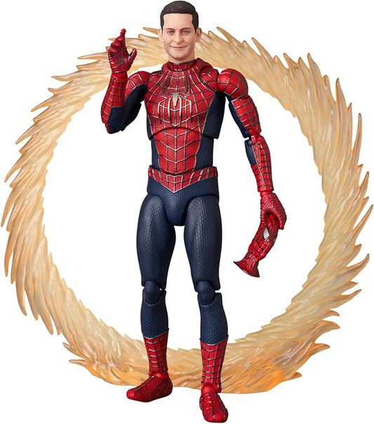 MAFEX No.241 FRIENDLY NEIGHBORHOOD SPIDER-MAN Friendly Neighborhood Spider-Man Height approx. 150mm Non-scale Painted Action Figure