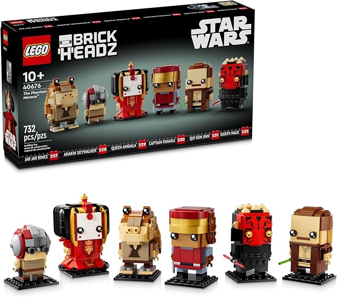 LEGO Star Wars Brickheads Phantom Menace 40676
