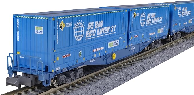 KATO N Gauge Koki105 Toyota Long Pass Express Eco Liner 10-Car Set 10-1983 Railway Model Freight Car