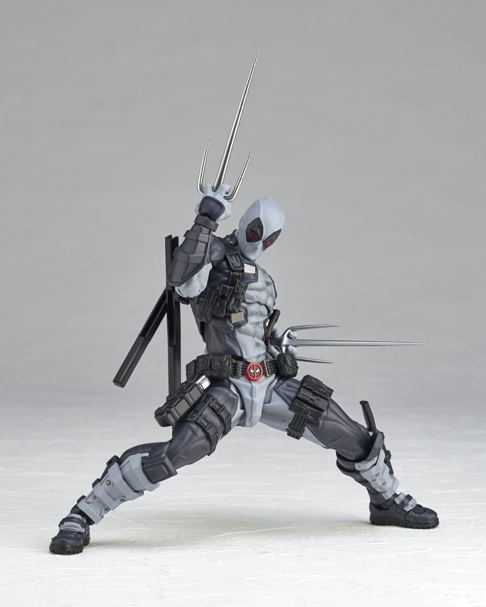Kaiyodo Revoltech Amazing Yamaguchi Deadpool Ver.2.5 X Force Color Height approx. 170mm Non-scale PVC&ABS painted movable figure