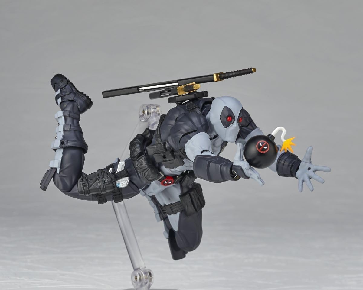 Kaiyodo Revoltech Amazing Yamaguchi Deadpool Ver.2.5 X Force Color Height approx. 170mm Non-scale PVC&ABS painted movable figure