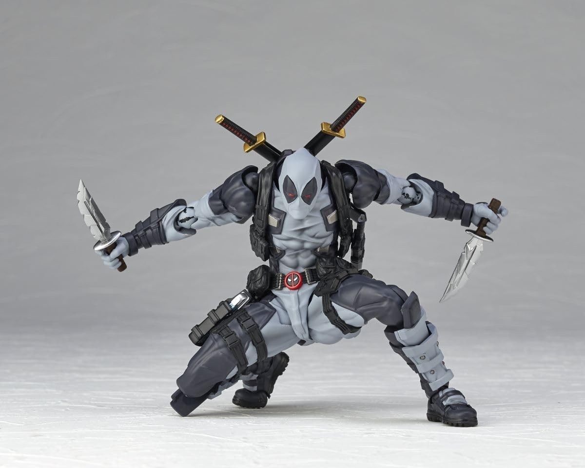 Kaiyodo Revoltech Amazing Yamaguchi Deadpool Ver.2.5 X Force Color Height approx. 170mm Non-scale PVC&ABS painted movable figure