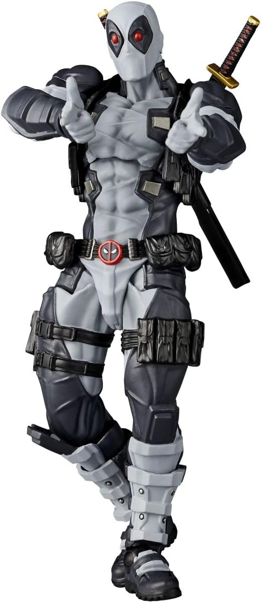 Kaiyodo Revoltech Amazing Yamaguchi Deadpool Ver.2.5 X Force Color Height approx. 170mm Non-scale PVC&ABS painted movable figure