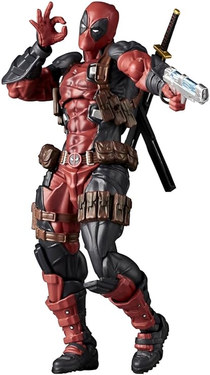Kaiyodo Revoltech Amazing Yamaguchi Deadpool Ver.2.5 Height approx. 170mm Non-scale PVC&ABS painted movable figure