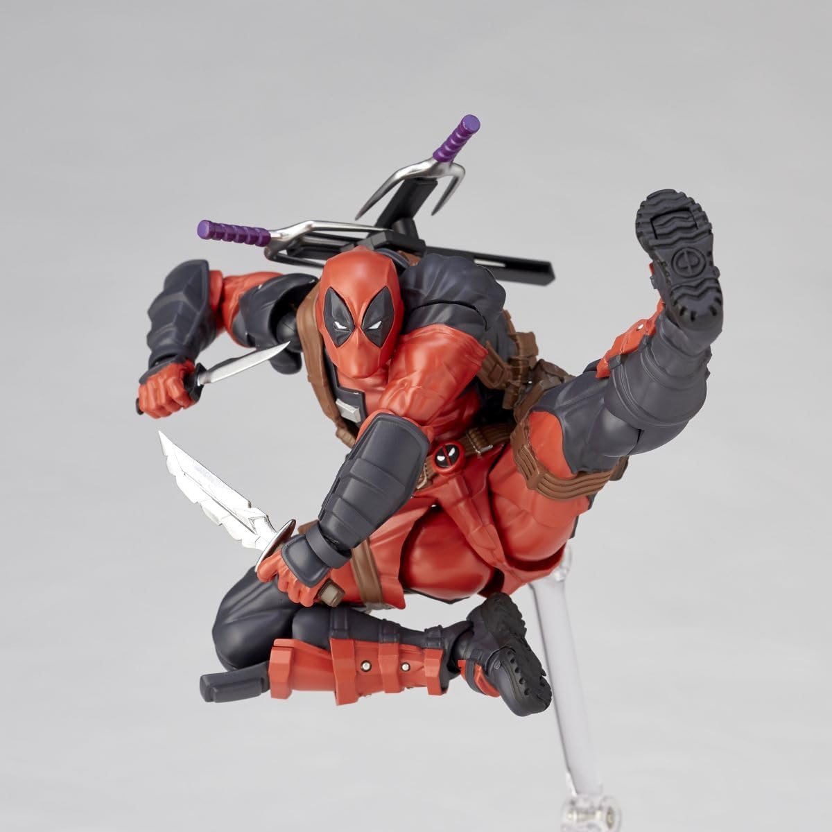 Kaiyodo Revoltech Amazing Yamaguchi Deadpool Ver.2.5 Height approx. 170mm Non-scale PVC&ABS painted movable figure