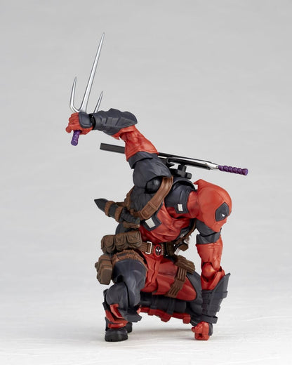 Kaiyodo Revoltech Amazing Yamaguchi Deadpool Ver.2.5 Height approx. 170mm Non-scale PVC&ABS painted movable figure
