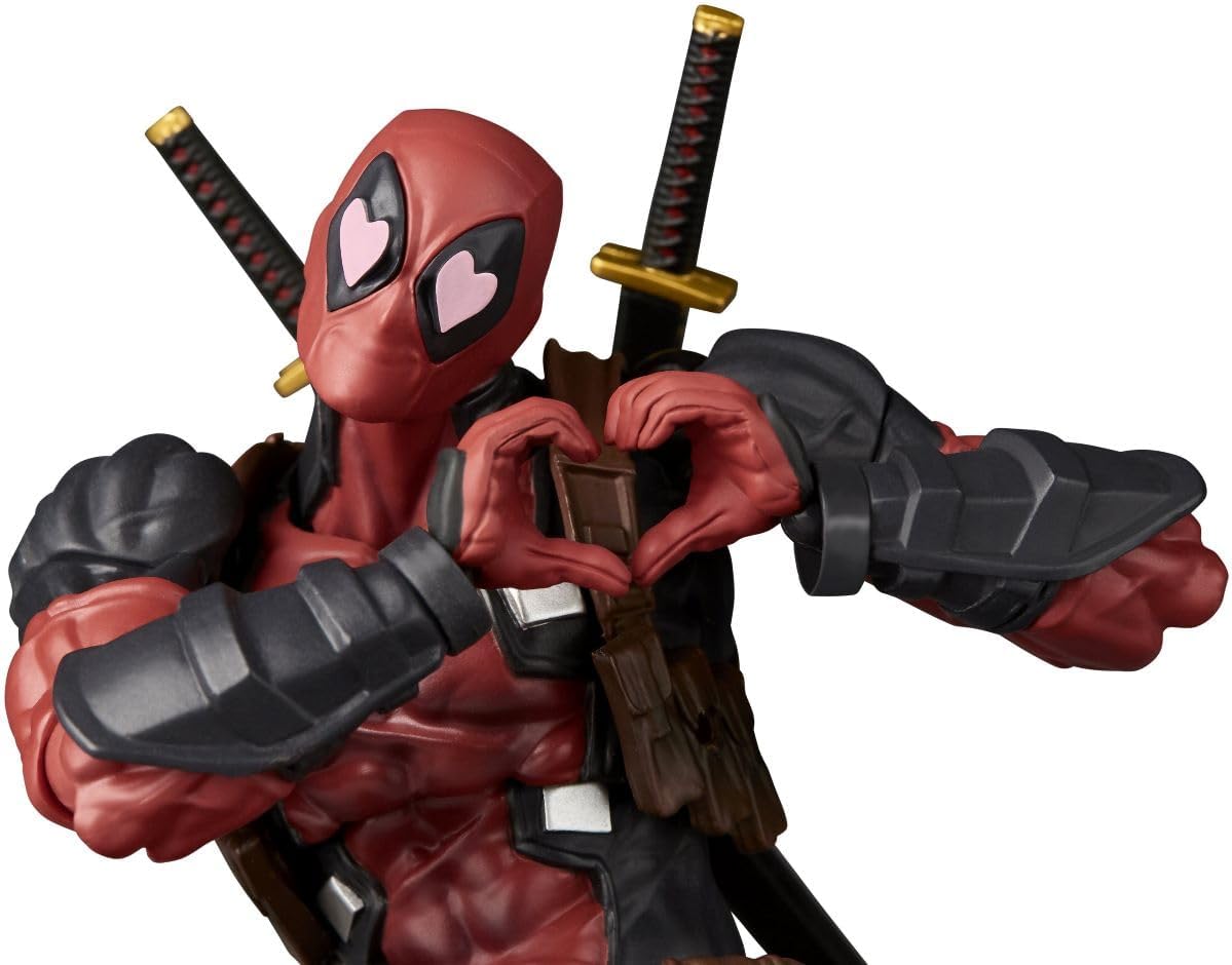 Kaiyodo Revoltech Amazing Yamaguchi Deadpool Ver.2.5 Height approx. 170mm Non-scale PVC&ABS painted movable figure