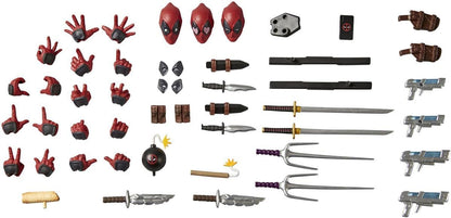 Kaiyodo Revoltech Amazing Yamaguchi Deadpool Ver.2.5 Height approx. 170mm Non-scale PVC&ABS painted movable figure