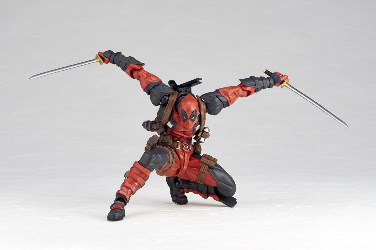 Kaiyodo Revoltech Amazing Yamaguchi Deadpool Ver.2.5 Height approx. 170mm Non-scale PVC&ABS painted movable figure