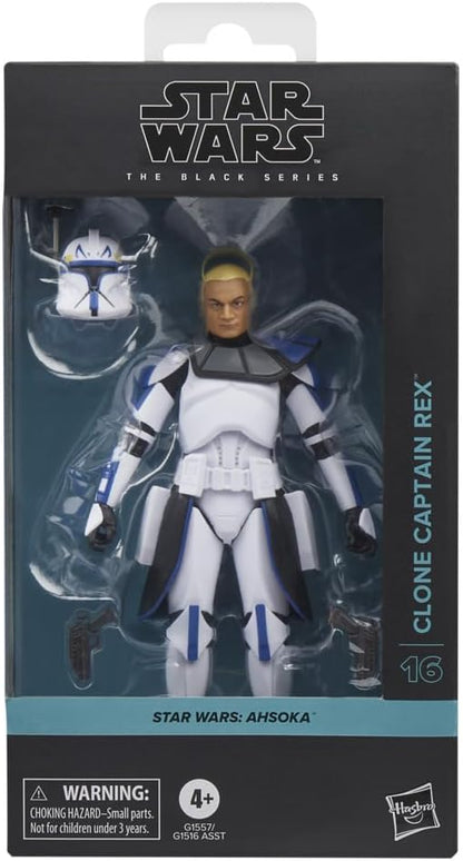 Hasbro Star Wars STAR WARS Black Series Clone Captain Rex, Star Wars: Ahsoka Premium Collection 15cm Action Figure G1557 Genuine Product