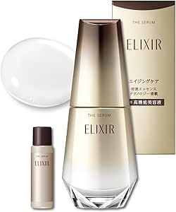 ELIXIR Serum The Serum AA Mini Size Increase Set 50mL+5mL Quasi-drug Firming Moisture Aging Care Coaximide M-Tranexamic Acid Superiel ELIXIR [Amazon.co.jp Exclusive]