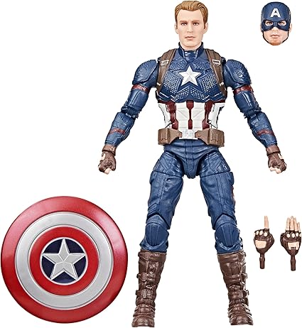 Hasbro MARVEL Marvel Legends Series Captain America "Avengers/Endgame" Collection 15cm Action Figure G0607 Genuine Product
