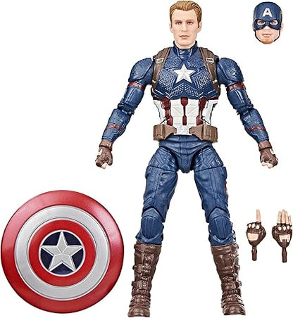 Hasbro MARVEL Marvel Legends Series Captain America "Avengers/Endgame" Collection 15cm Action Figure G0607 Genuine Product