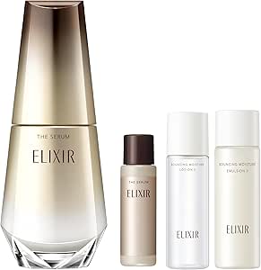 ELIXIR The Serum 50mL Quasi-drug Beauty Essence Tranexamic Acid Firming Moisture Aging Care Superiel [Amazon.co.jp Exclusive] [Increased Sample Included]