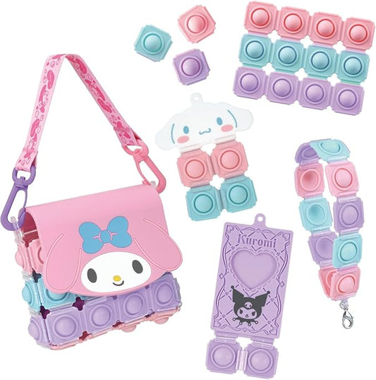 [BANDAI] Push Pop Life! ! Sanrio Characters Set Push Pop Life