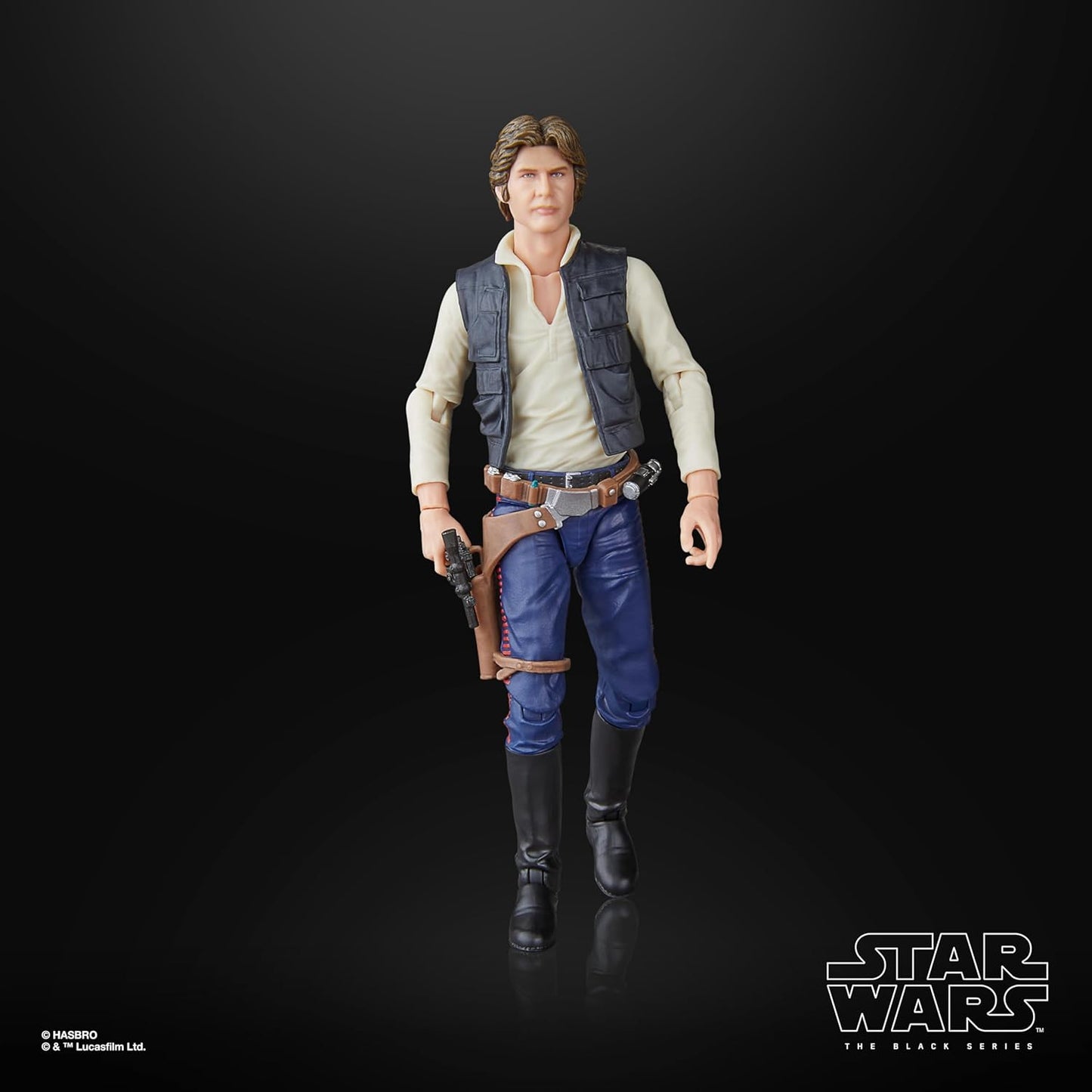 Hasbro Star Wars STAR WARS Black Series Han Solo, "Star Wars: A New Hope" Premium Collection 15cm Action Figure G1561 Genuine Product