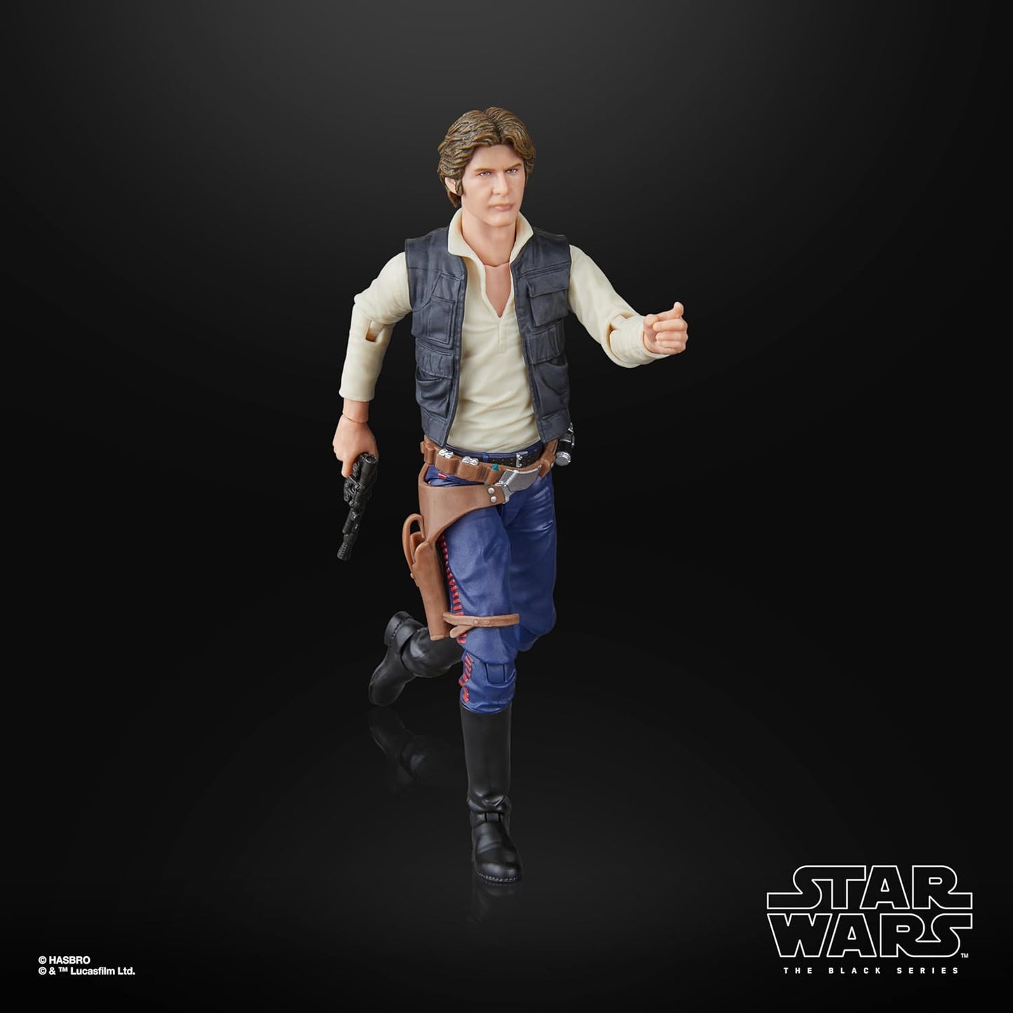 Hasbro Star Wars STAR WARS Black Series Han Solo, "Star Wars: A New Hope" Premium Collection 15cm Action Figure G1561 Genuine Product