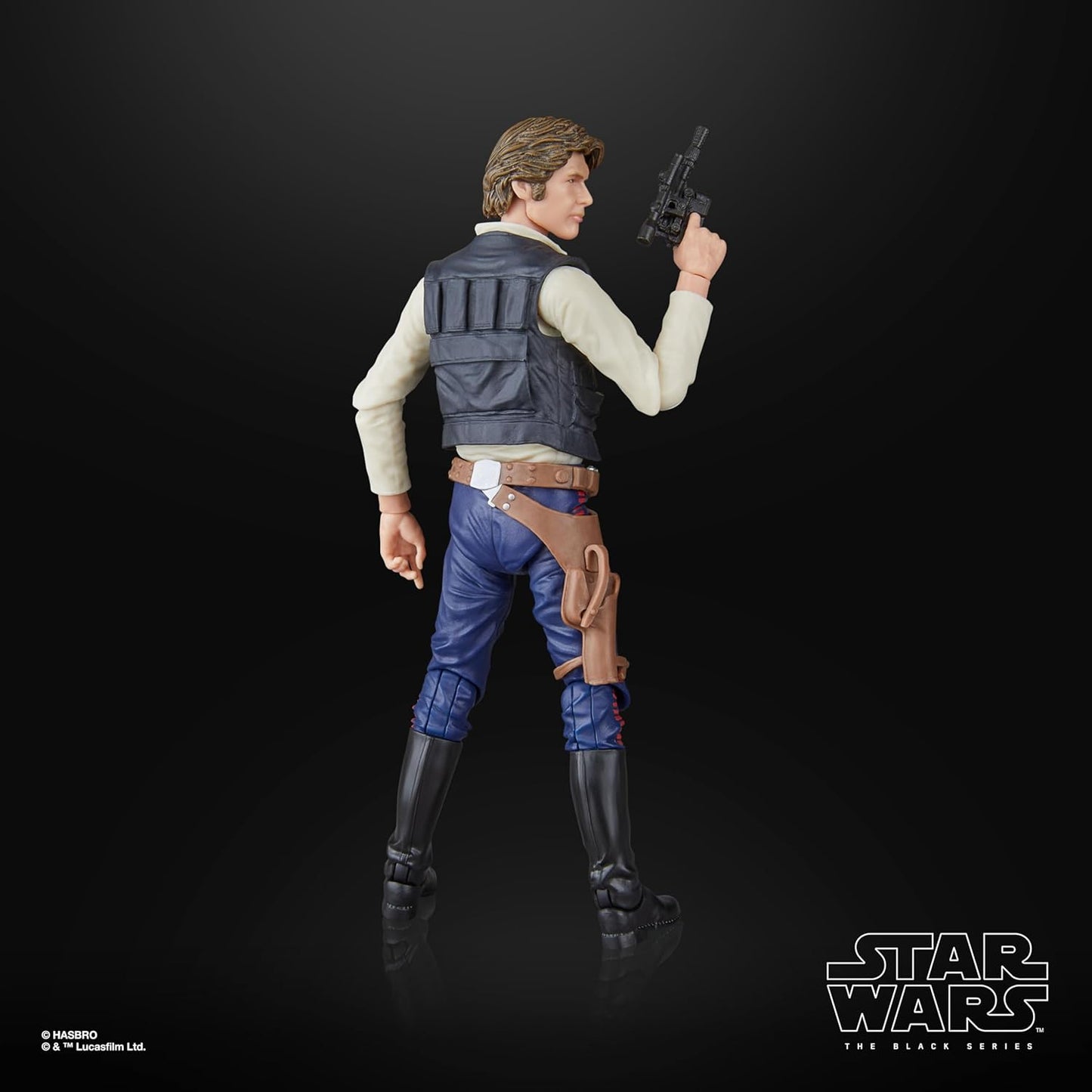 Hasbro Star Wars STAR WARS Black Series Han Solo, "Star Wars: A New Hope" Premium Collection 15cm Action Figure G1561 Genuine Product