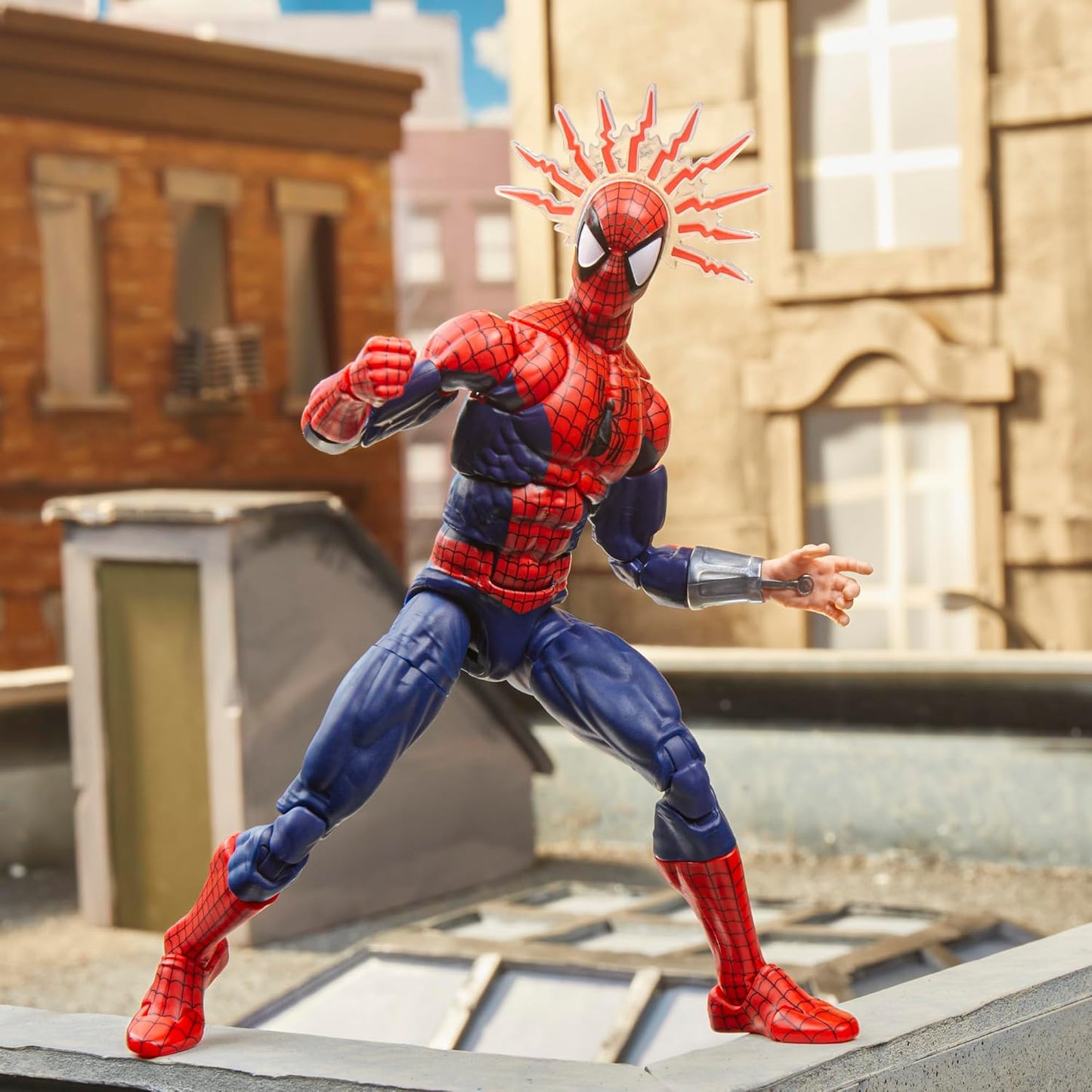 Hasbro MARVEL Marvel Legends Maximum Series Spider-Man, Deluxe Spider-Man Comics Collectible 15cm Action Figure, Amazing Articulation, Great Accessories G0594 Authentic Product