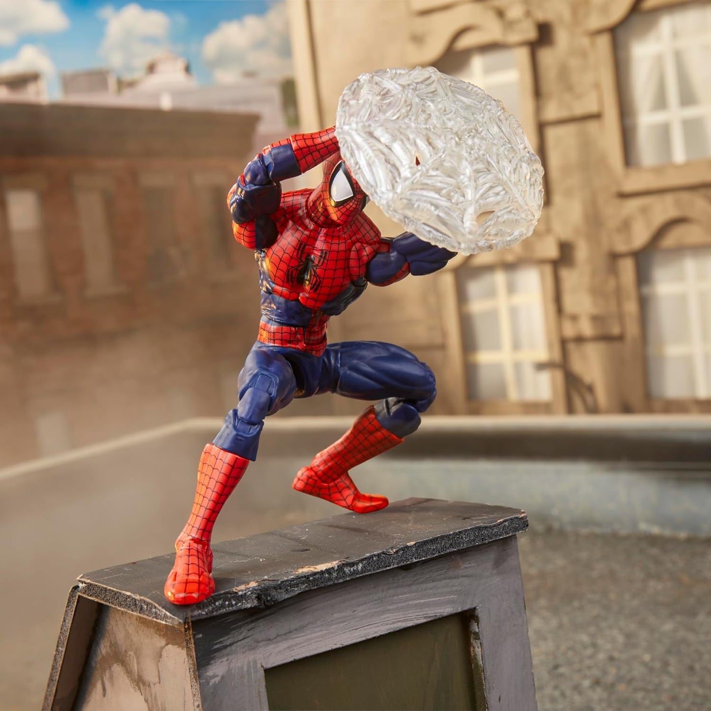 Hasbro MARVEL Marvel Legends Maximum Series Spider-Man, Deluxe Spider-Man Comics Collectible 15cm Action Figure, Amazing Articulation, Great Accessories G0594 Authentic Product