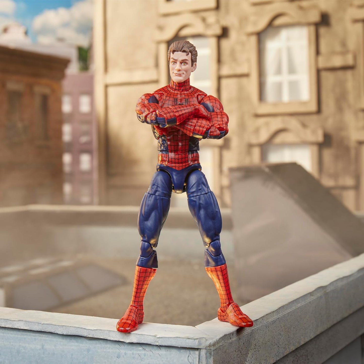 Hasbro MARVEL Marvel Legends Maximum Series Spider-Man, Deluxe Spider-Man Comics Collectible 15cm Action Figure, Amazing Articulation, Great Accessories G0594 Authentic Product