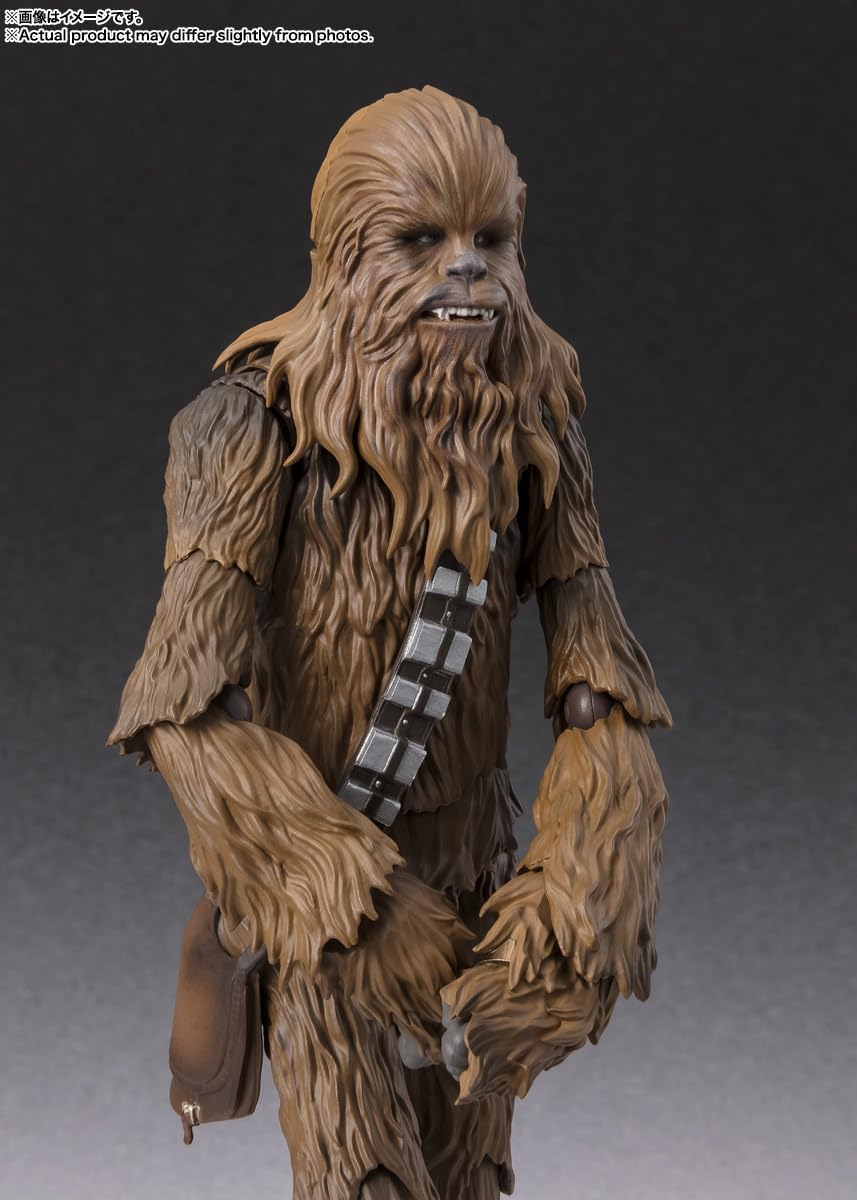 BANDAI SPIRITS S.H.Figuarts Star Wars Episode 4/A New Hope Chewbacca -Classic Ver.-(STAR WARS: A New Hope) Approx. 170mm PVC&ABS painted movable figure