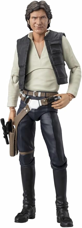 BANDAI SPIRITS S.H.Figuarts Star Wars Episode 4/A New Hope Han Solo -Classic Ver.-(STAR WARS: A New Hope) Approx. 150mm PVC&ABS Painted Movable Figure