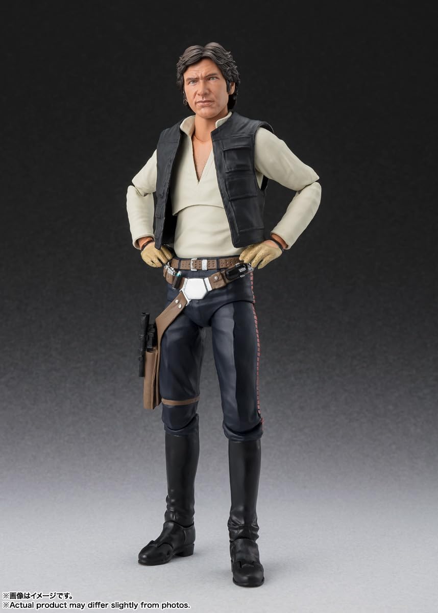 BANDAI SPIRITS S.H.Figuarts Star Wars Episode 4/A New Hope Han Solo -Classic Ver.-(STAR WARS: A New Hope) Approx. 150mm PVC&ABS Painted Movable Figure