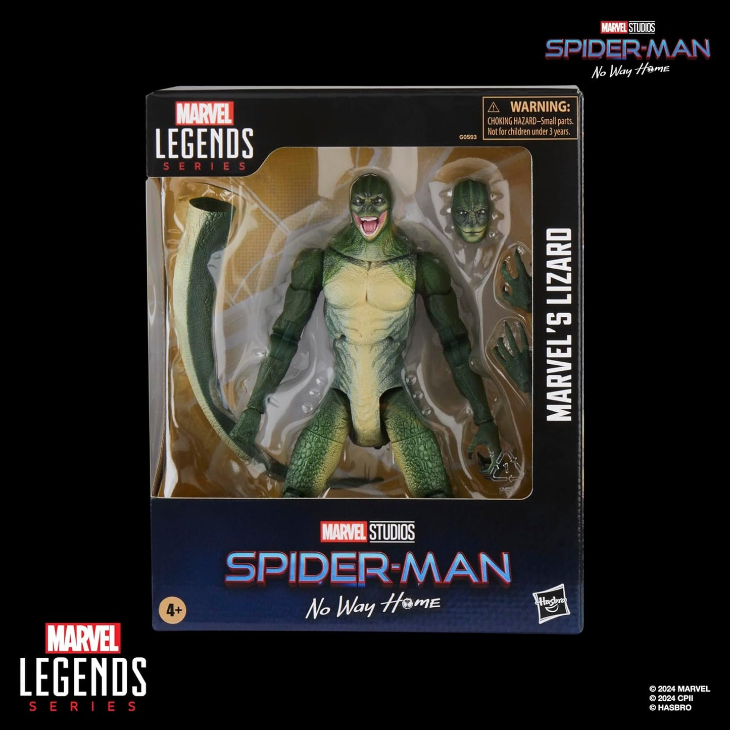 Hasbro MARVEL Marvel Legends Series Lizard, "Spider-Man: No Way Home" Deluxe Collectible 7.5-inch Action Figure G0593 Genuine Product
