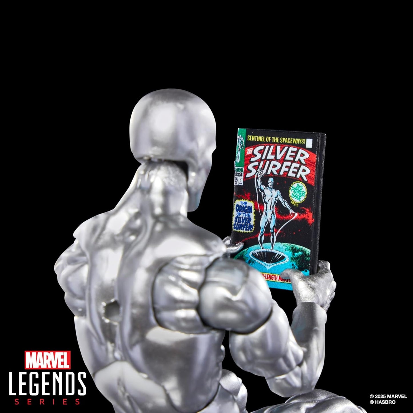 Hasbro MARVEL Marvel Legends Series Silver Surfer "Silver Surfer #1" Collection 15cm Action Figure Toy G0815 Genuine Product
