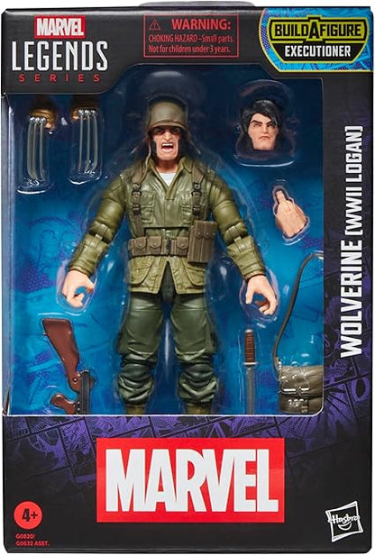 Hasbro MARVEL Marvel Legends Series Wolverine (WWII Logan) X-MEN Comics 6-inch Collector's Action Figure G0820 Genuine Product