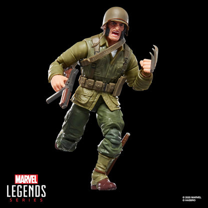 Hasbro MARVEL Marvel Legends Series Wolverine (WWII Logan) X-MEN Comics 6-inch Collector's Action Figure G0820 Genuine Product