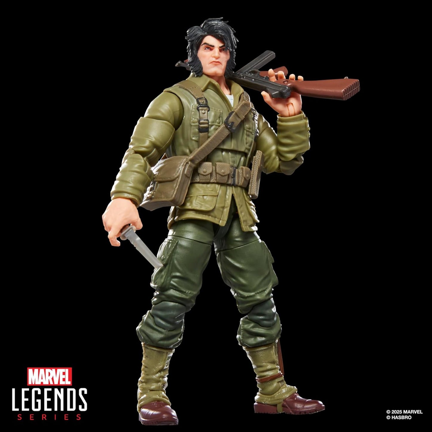 Hasbro MARVEL Marvel Legends Series Wolverine (WWII Logan) X-MEN Comics 6-inch Collector's Action Figure G0820 Genuine Product