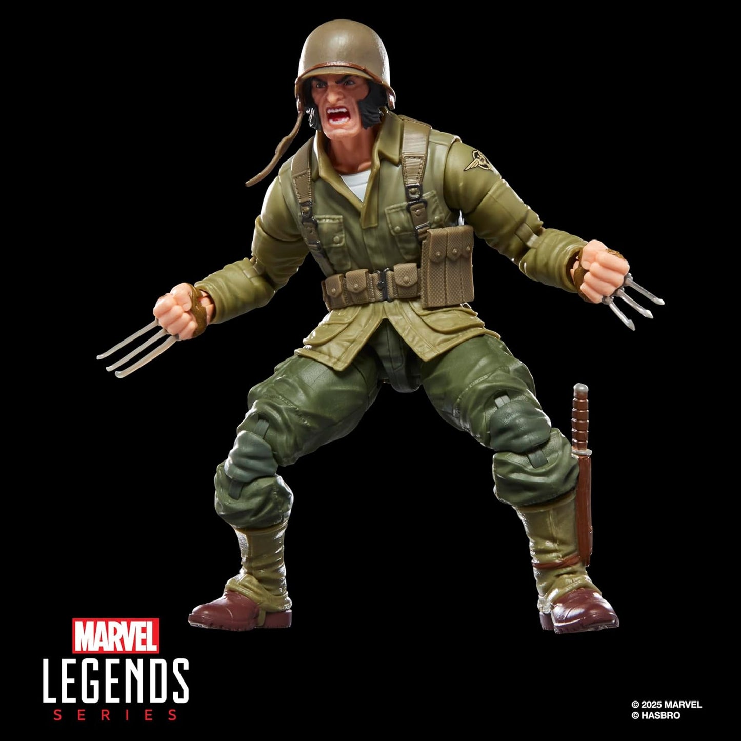 Hasbro MARVEL Marvel Legends Series Wolverine (WWII Logan) X-MEN Comics 6-inch Collector's Action Figure G0820 Genuine Product