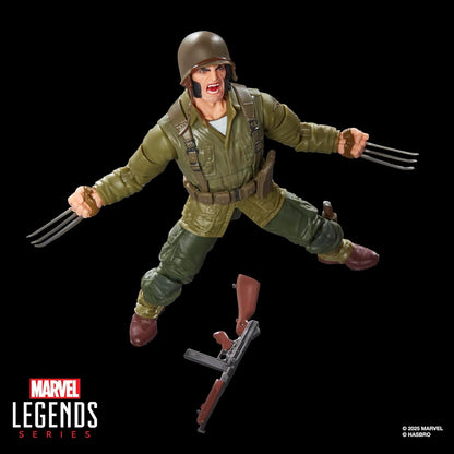 Hasbro MARVEL Marvel Legends Series Wolverine (WWII Logan) X-MEN Comics 6-inch Collector's Action Figure G0820 Genuine Product