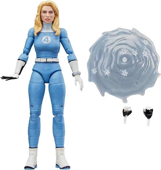 Hasbro MARVEL Marvel Legends Series Marvel Invisible Woman "Fantastic 4: First Steps" Sue Storm Movie Collection 15cm Action Figure Toy G0801 Genuine Product