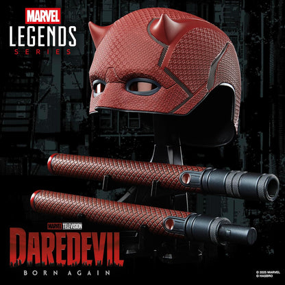 Hasbro MARVEL Marvel Legends Series "Daredevil: Born Again" Premium Role Play Mask & Billy Club, Collection Item for Adults G1598 Genuine Product
