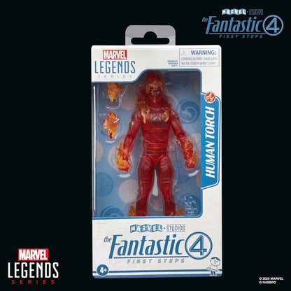 Hasbro MARVEL Marvel Legends Series Human Torch "Fantastic 4: First Steps" Johnny Storm Movie Collection 15cm Action Figure Toy G0803 Genuine Product