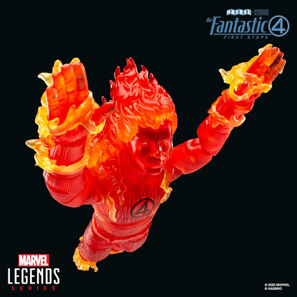 Hasbro MARVEL Marvel Legends Series Human Torch "Fantastic 4: First Steps" Johnny Storm Movie Collection 15cm Action Figure Toy G0803 Genuine Product