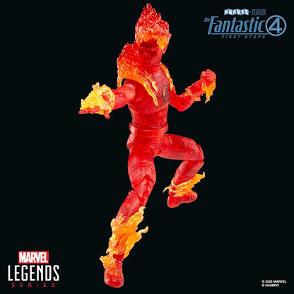 Hasbro MARVEL Marvel Legends Series Human Torch "Fantastic 4: First Steps" Johnny Storm Movie Collection 15cm Action Figure Toy G0803 Genuine Product