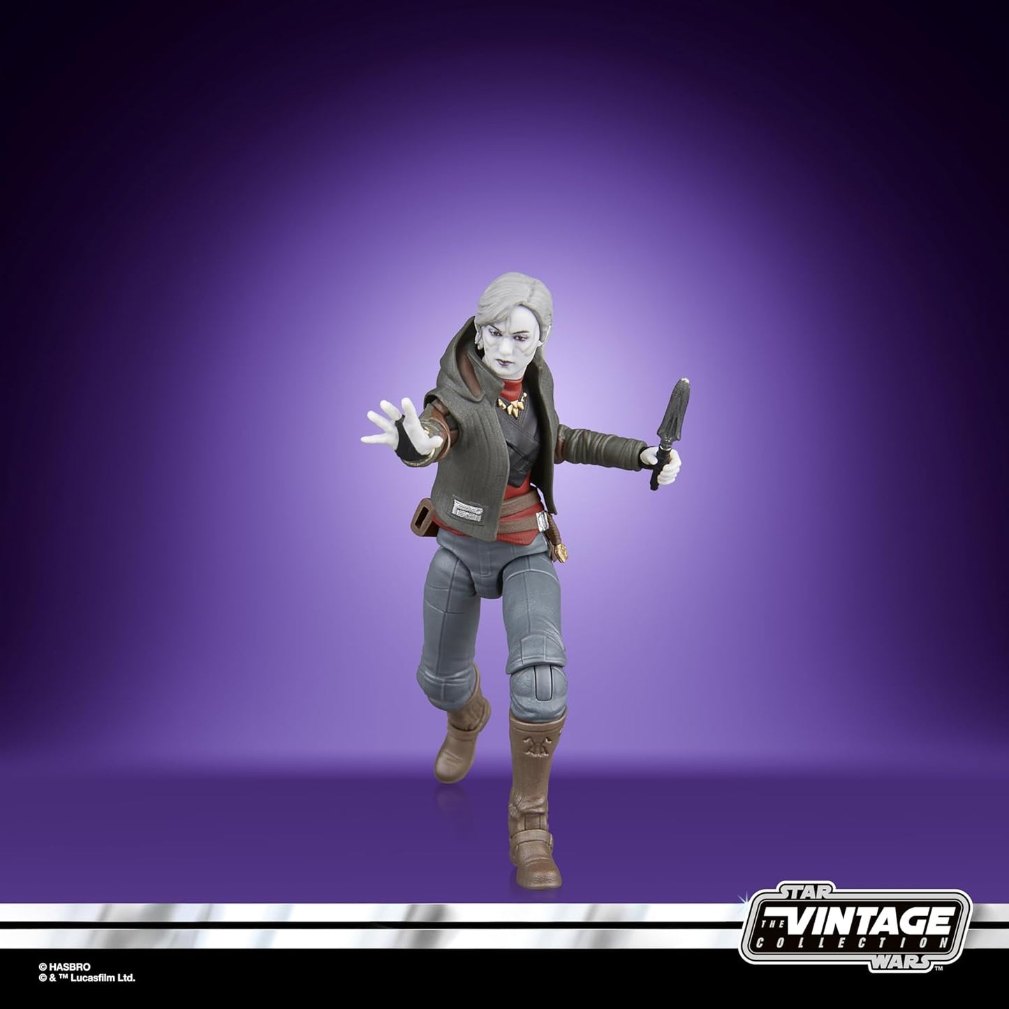 [Amazon.co.jp Exclusive] Hasbro Star Wars STAR WARS Vintage Collection Nightsister Merrin, "Star Wars Jedi: Survivor" Premium 9.5 cm Collection Action Figure G0915 Genuine Product