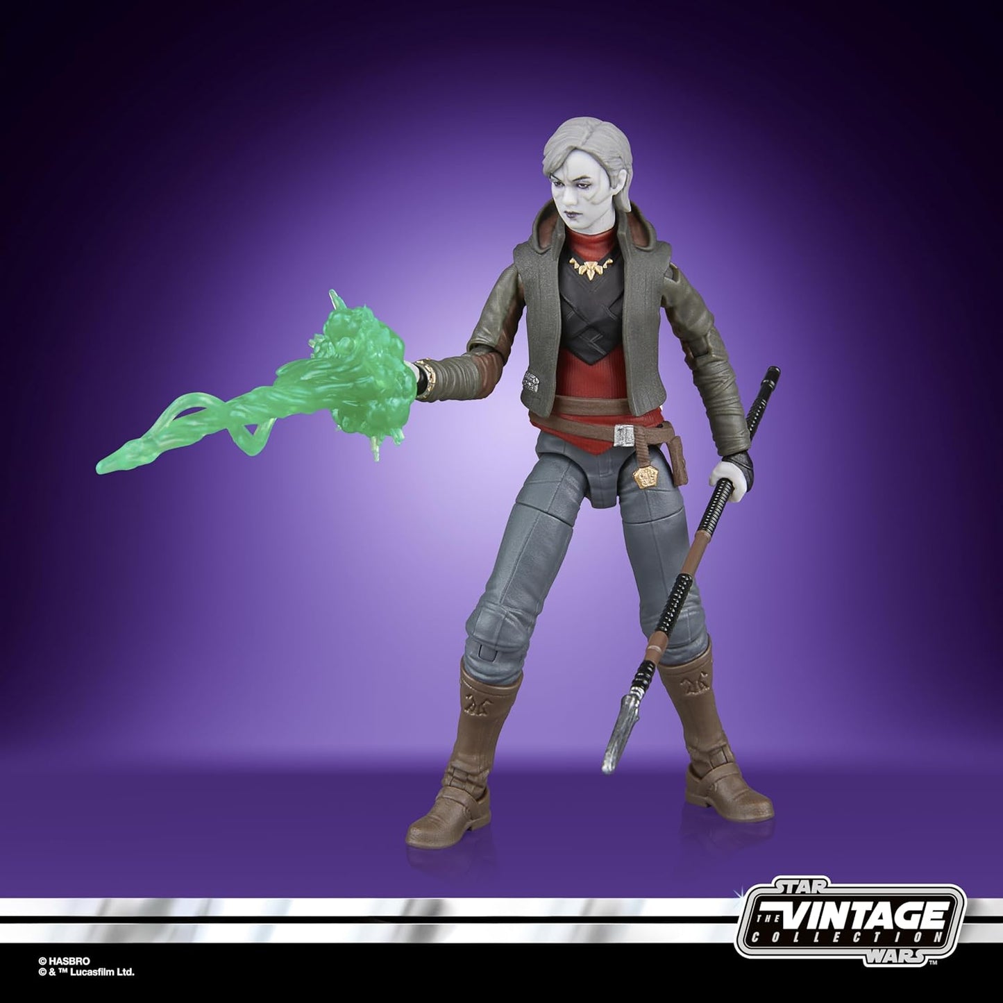 [Amazon.co.jp Exclusive] Hasbro Star Wars STAR WARS Vintage Collection Nightsister Merrin, "Star Wars Jedi: Survivor" Premium 9.5 cm Collection Action Figure G0915 Genuine Product