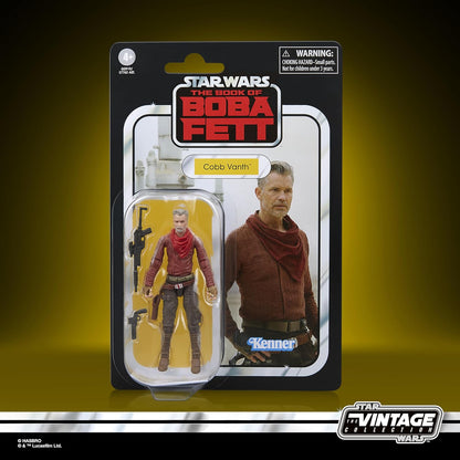 [Amazon.co.jp Exclusive] Hasbro Star Wars STAR WARS Vintage Collection Cobb Vanth, Star Wars "Boba Fett" Premium 9.5 cm Collection Action Figure G0919 Genuine Product