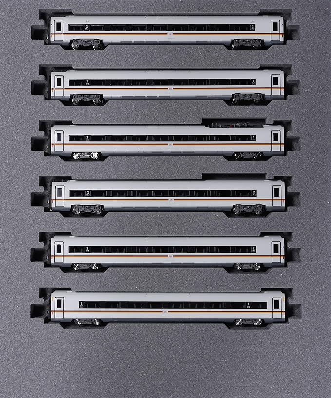 KATO N Gauge ICE4 "Federal Republic of Germany" Formation 6-Car Addition Set Railway Model Train 10-2025