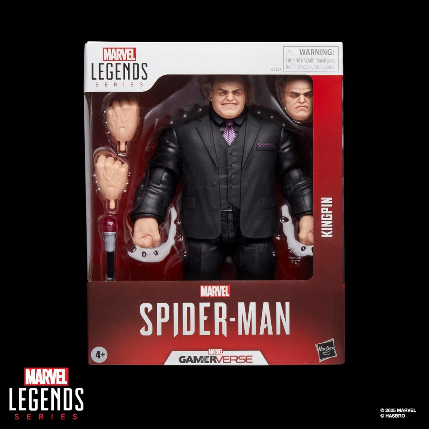 [Amazon.co.jp Exclusive] Hasbro MARVEL Marvel Legends Series Gamerverse Kingpin, Spider-Man Collectible 20cm Action Figure G0827 Reproducing the Video Game